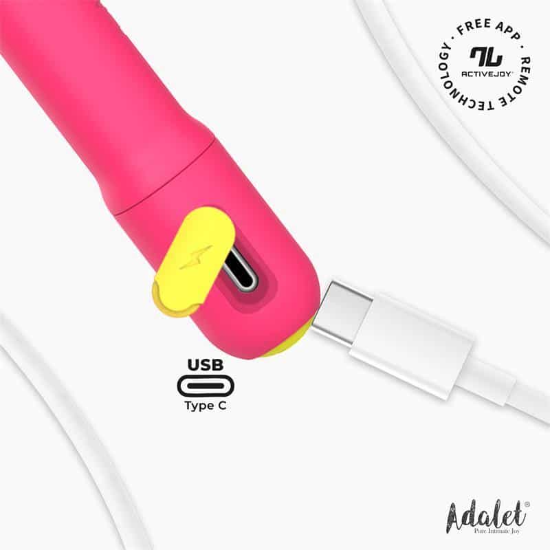 Gently G-Spot Stimulator with APP Pink Gently G-Spot Stimulator with APP Pink