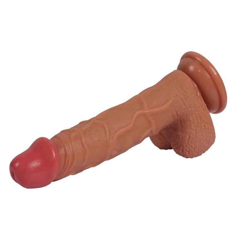 Hans Dildo Silicone Dual Layer 8.26 Hans Dildo Silicone Dual Layer 8.26
