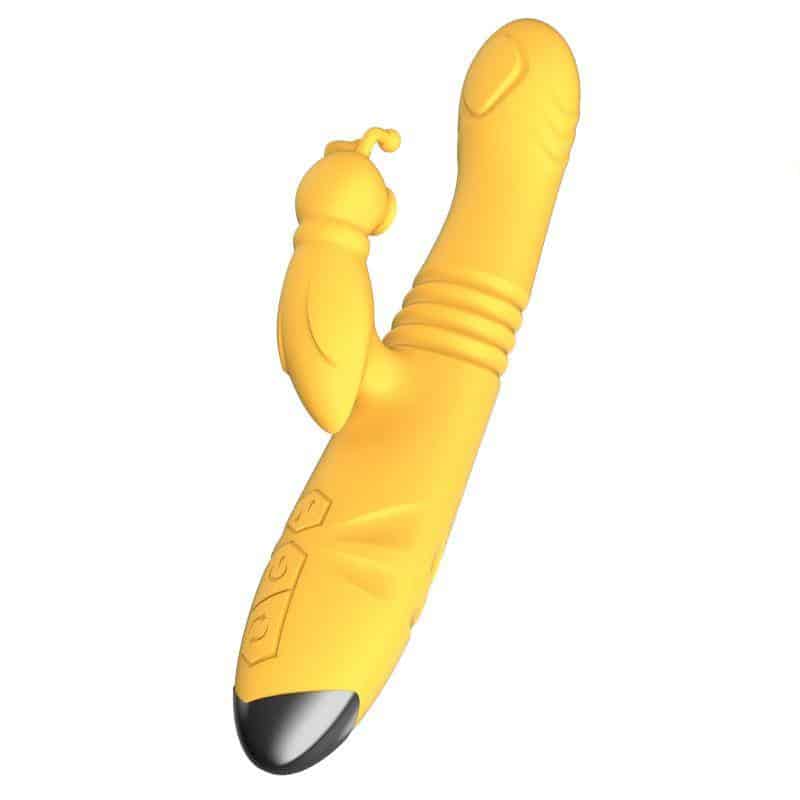 Honeybee Vibrator with Thrusting and Pulsation Honeybee Vibrator with Thrusting and Pulsation