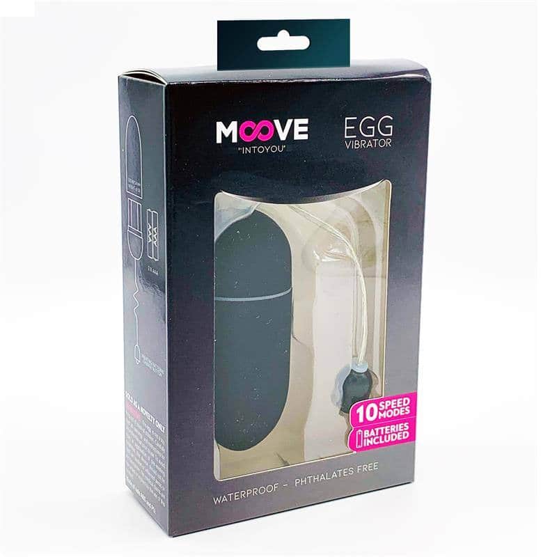 Huevo Vibrador 10 Funciones Negro Huevo Vibrador 10 Funciones Negro