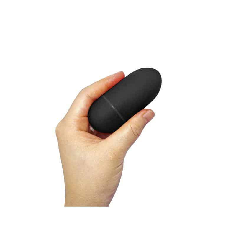 Vibrating Egg with Remote Control Black Vibrating Egg with Remote Control Black
