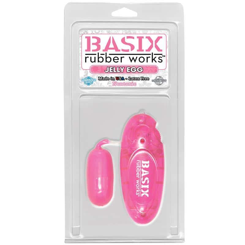 Vibrating Egg Jelly Pink Vibrating Egg Jelly Pink