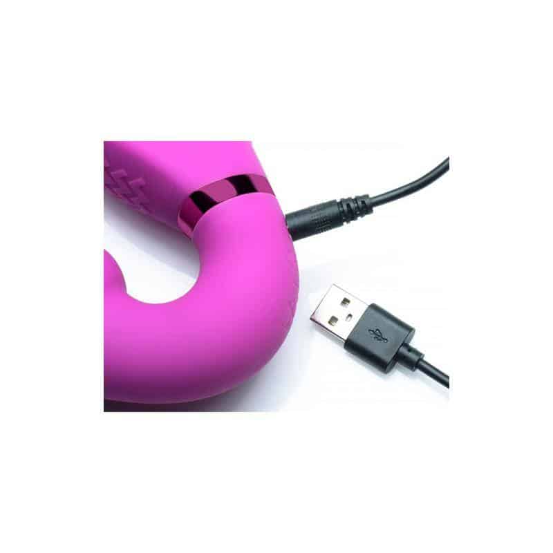 Inflatable Double Function Vibrator Inflatable Remote Control Pink Inflatable Double Function Vibrator Inflatable Remote Control Pink