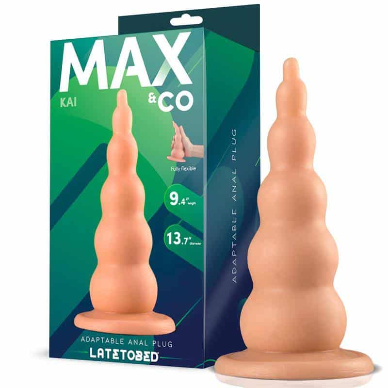 Kai Plug Anal Adaptable Natural 9.4 - 18.4 cm