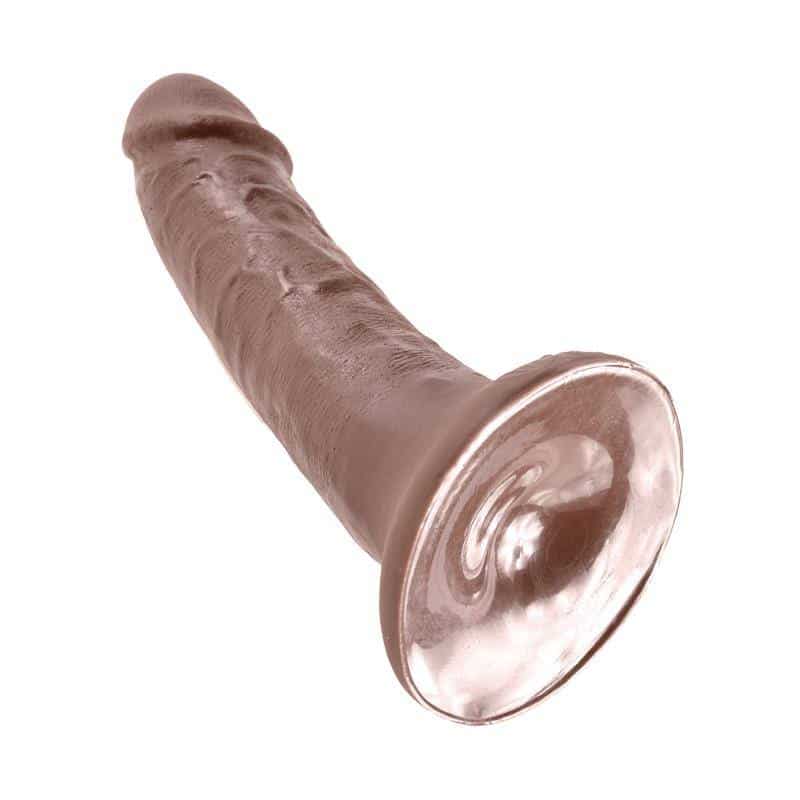 King Cock 6 Inch Penis - Brown Color King Cock 6 Inch Penis - Brown Color
