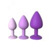 Kit 3 Plug Anal de Entremaniento