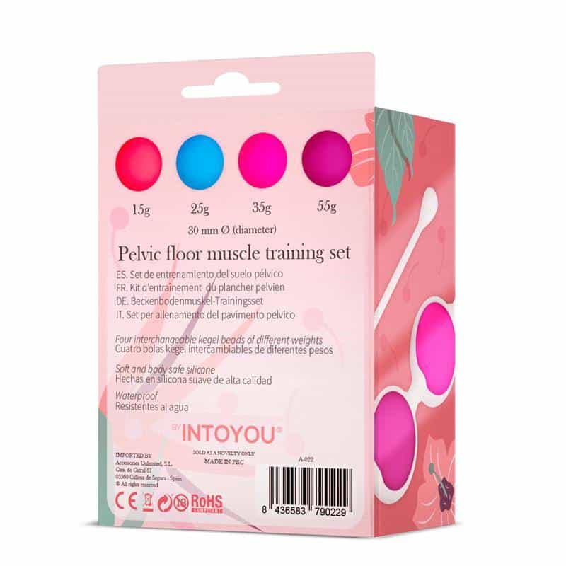 Kit 4 Bolas Kegel Silicona Kit 4 Bolas Kegel Silicona