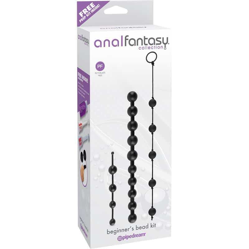 Anal Balls Kit for Beginners Black Anal Balls Kit for Beginners Black