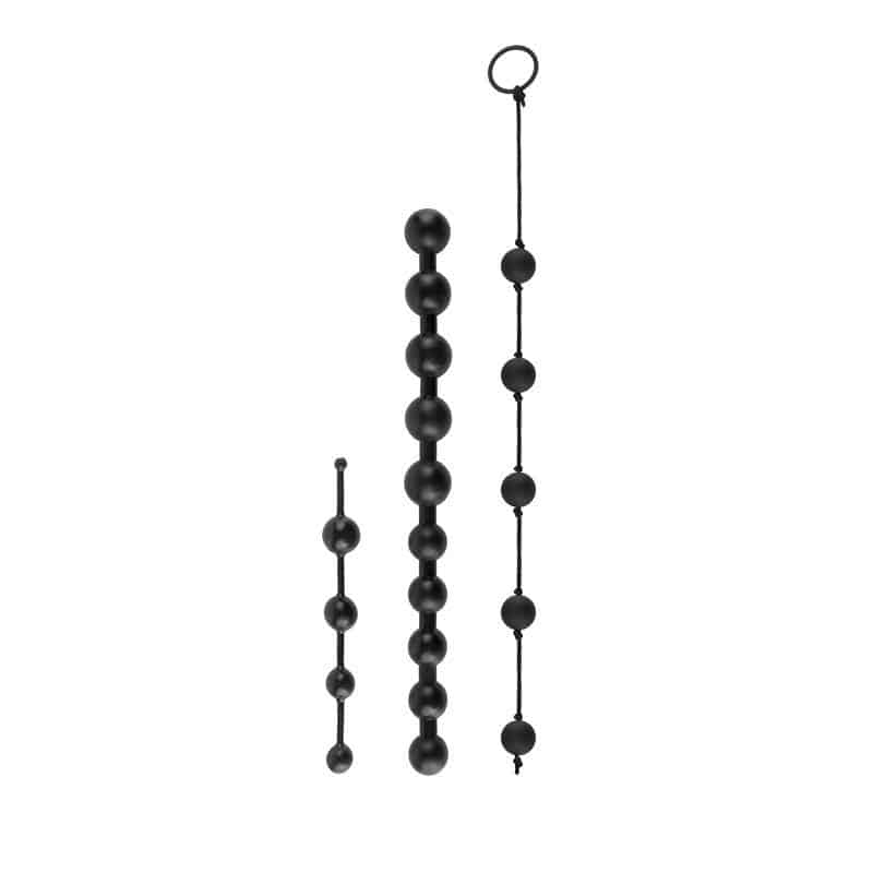 Anal Balls Kit for Beginners Black