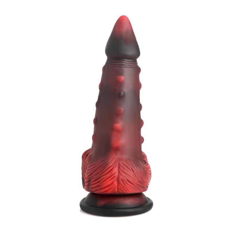 Lava Demon Thick Nubbed Dildo Demon Lava Demon Thick Nubbed Dildo Demon