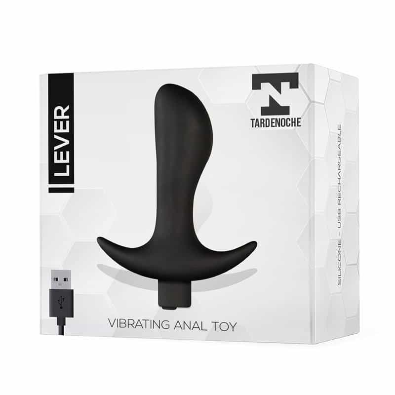 Lever Plug Anal with Vibration USB Silicone Lever Plug Anal with Vibration USB Silicone