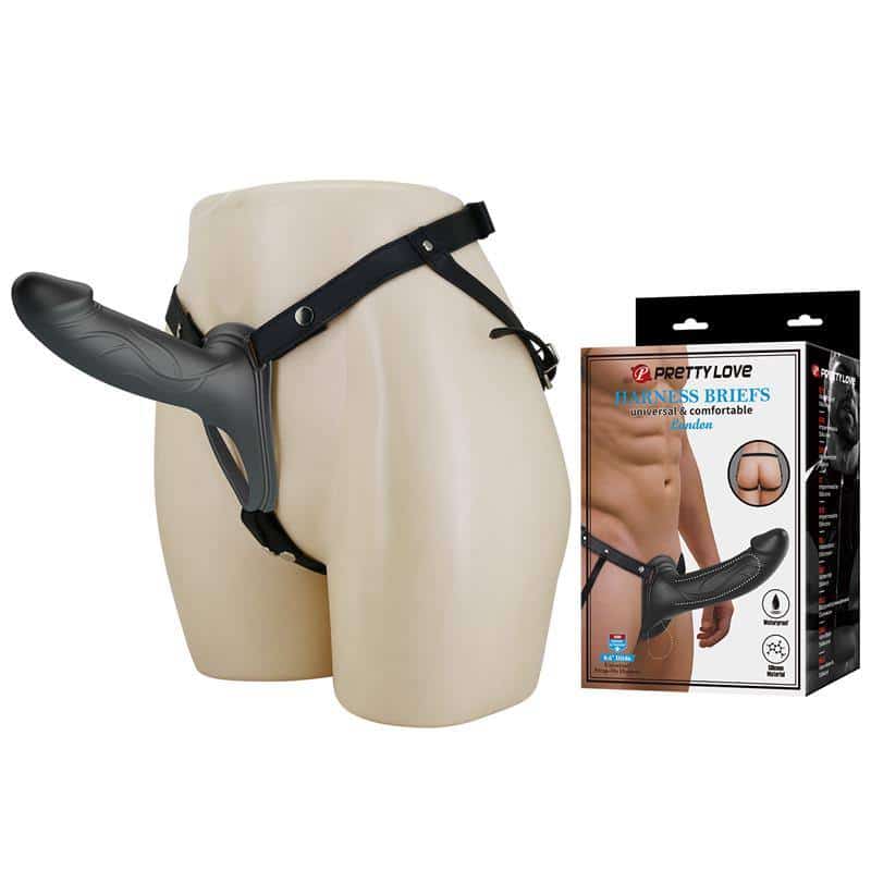 London Arnés Universal com Dildo Oco 6.6