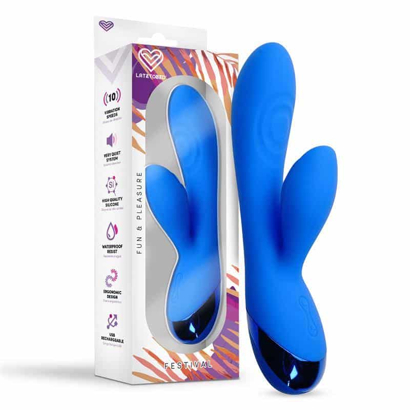 Marna Vibrator USB Blue