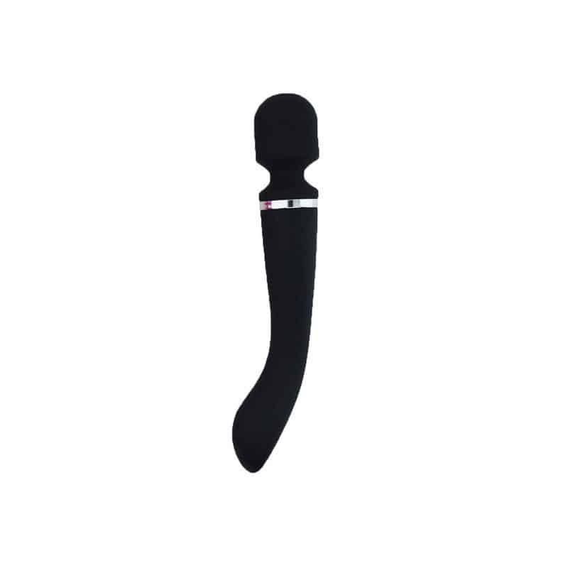 Massage 2 in 1 Silicone Black Massage 2 in 1 Silicone Black