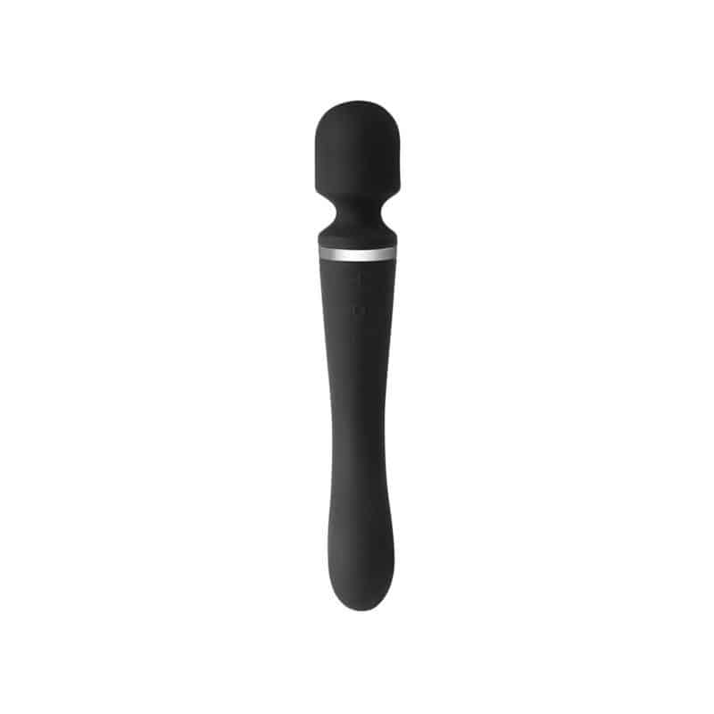 Massage 2 in 1 Silicone Black Massage 2 in 1 Silicone Black