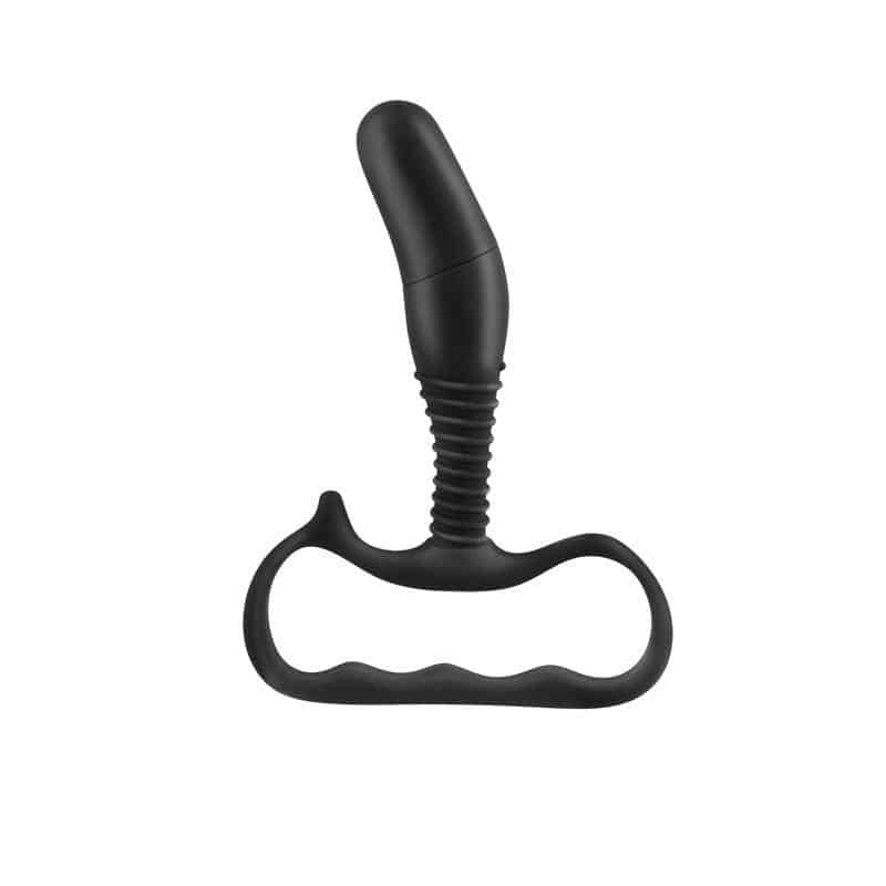 Prostate Massager with Vibration Black