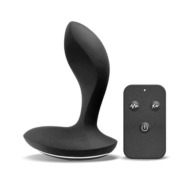Prostatic Massager with Electro Shock and Vibration with Remote Control Prostatic Massager with Electro Shock and Vibration with Remote Control