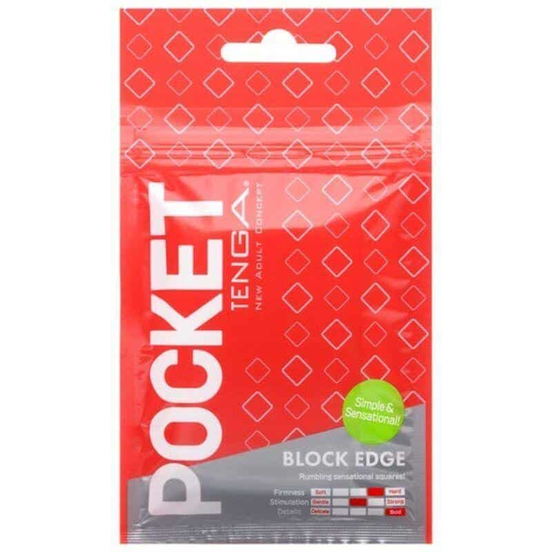 Pocket Block Edge Masturbator