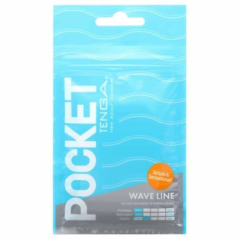Pocket Wave Line Masturbator