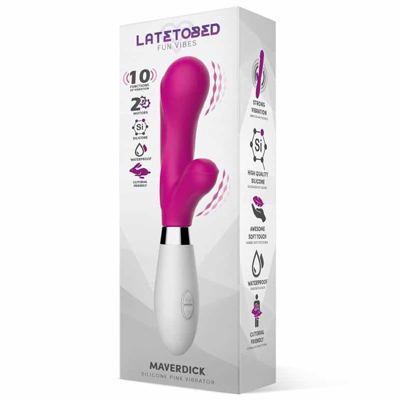 Maverdick Vibrator Silicone Pink Maverdick Vibrator Silicone Pink