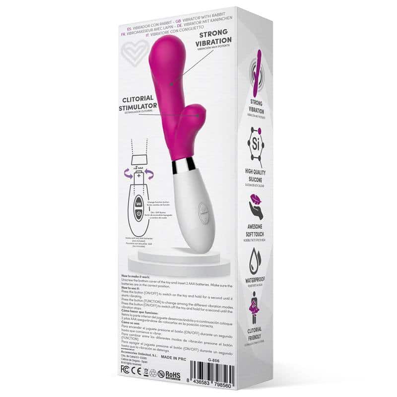 Maverdick Vibrator Silicone Pink Maverdick Vibrator Silicone Pink