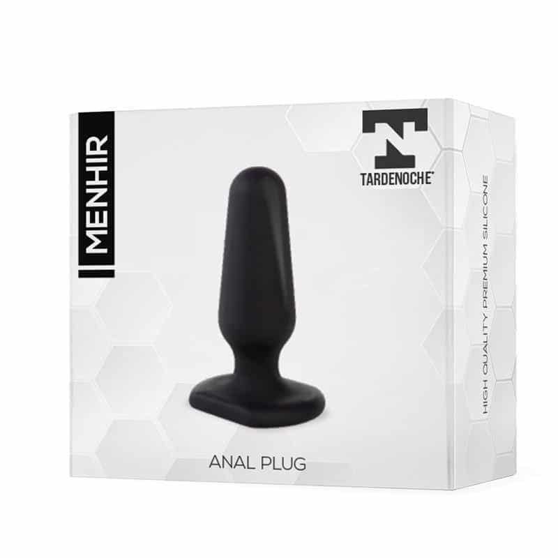 Menhir Plug Anal Silicone Black Menhir Plug Anal Silicone Black