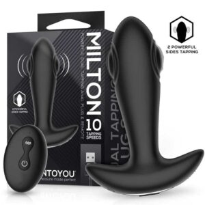 Milton Plug Anal with Double Tapping and Remote Control