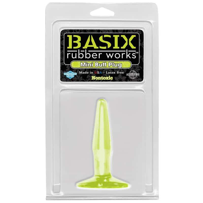 Mini Plug Anal Glows in the Dark Mini Plug Anal Glows in the Dark