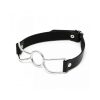 Ring Shape Metal and Leather Gag