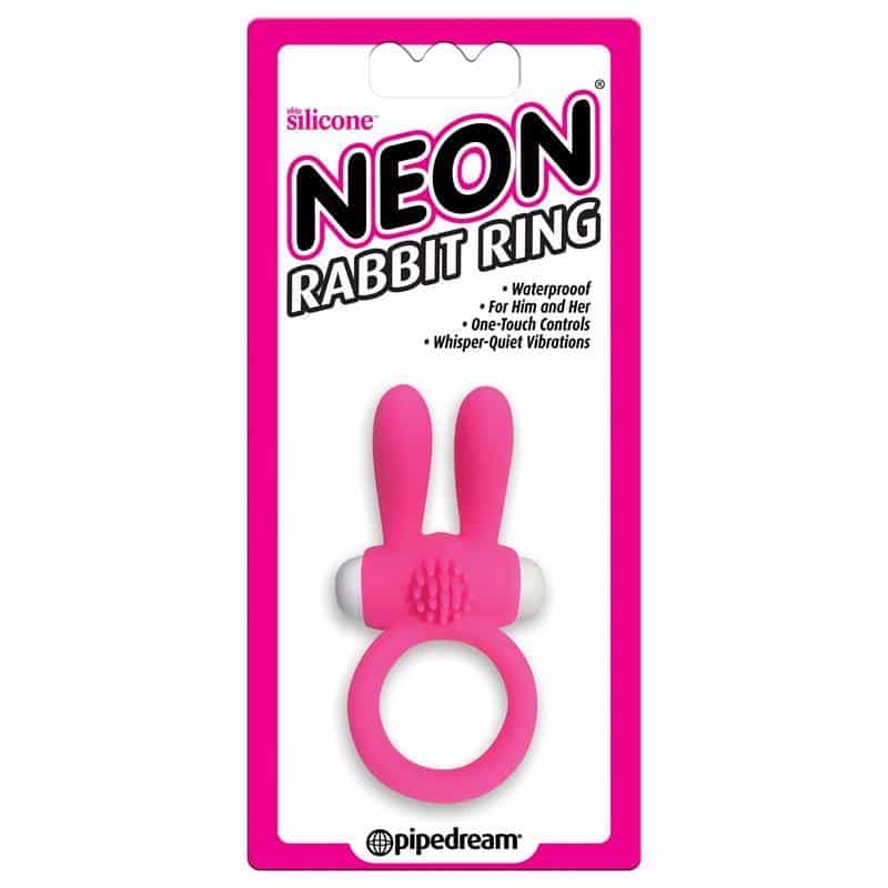 Neon Ring Rabbit Pink Color Neon Ring Rabbit Pink Color
