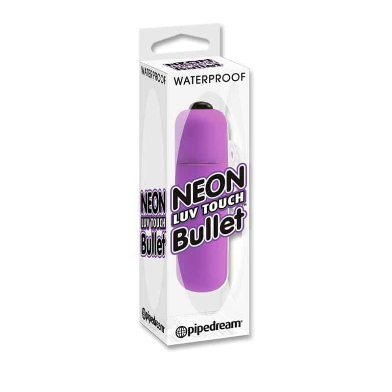 Neon Ball Vibrator Luv Touch Purple Neon Ball Vibrator Luv Touch Purple