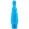 Neon Mini Vibrator Luv Touch Rabbit Blue