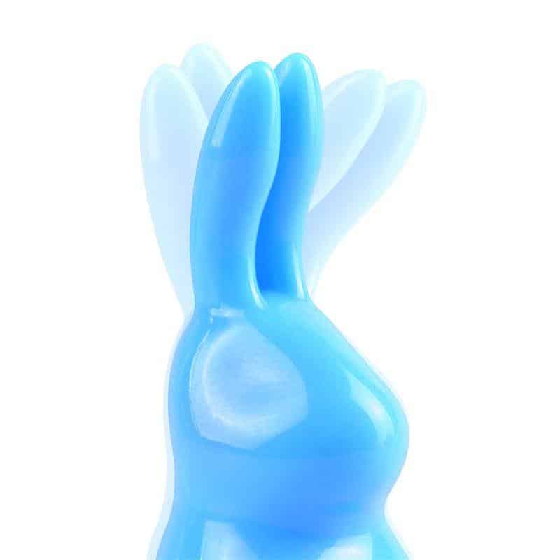 Neon Mini Vibrator Luv Touch Rabbit Blue Neon Mini Vibrator Luv Touch Rabbit Blue