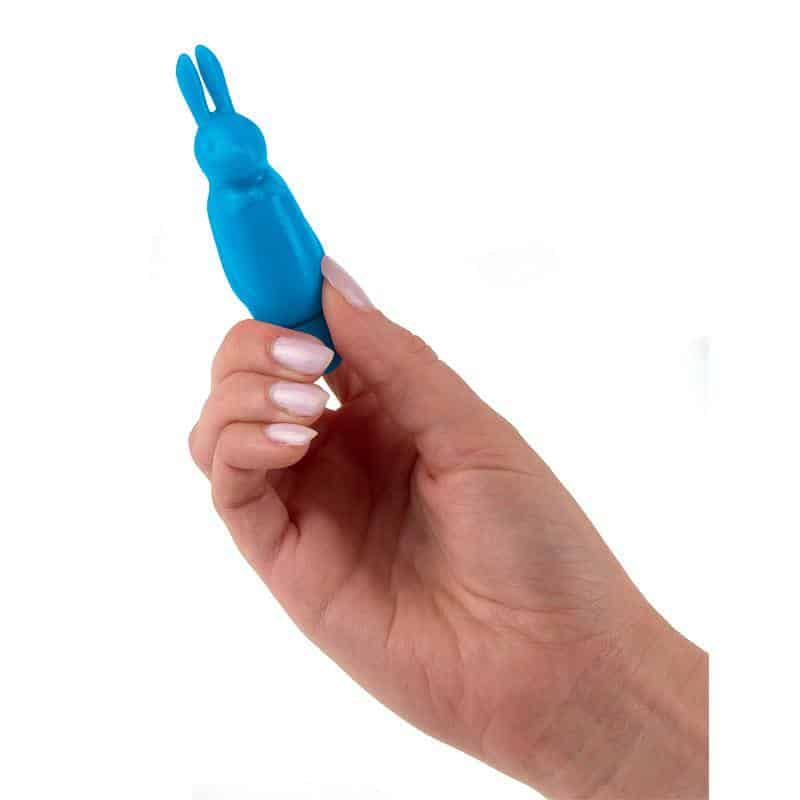 Neon Mini Vibrator Luv Touch Rabbit Blue Neon Mini Vibrator Luv Touch Rabbit Blue