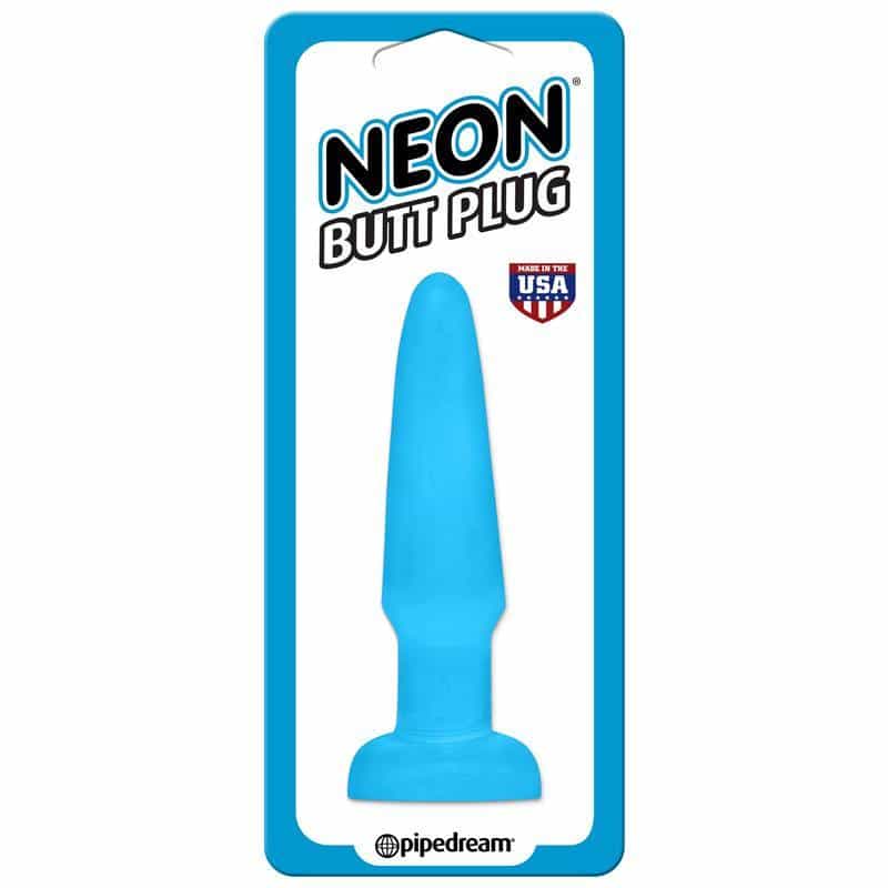 Neon Plug Anal Blue Neon Plug Anal Blue