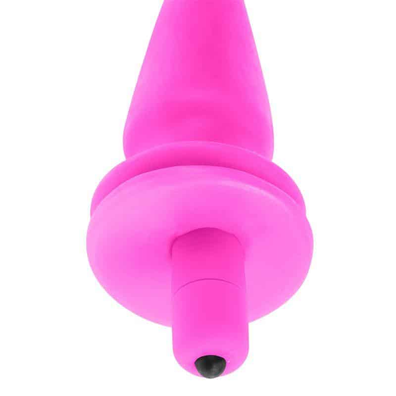 Neon Plug Anal Vibrator Pink Neon Plug Anal Vibrator Pink