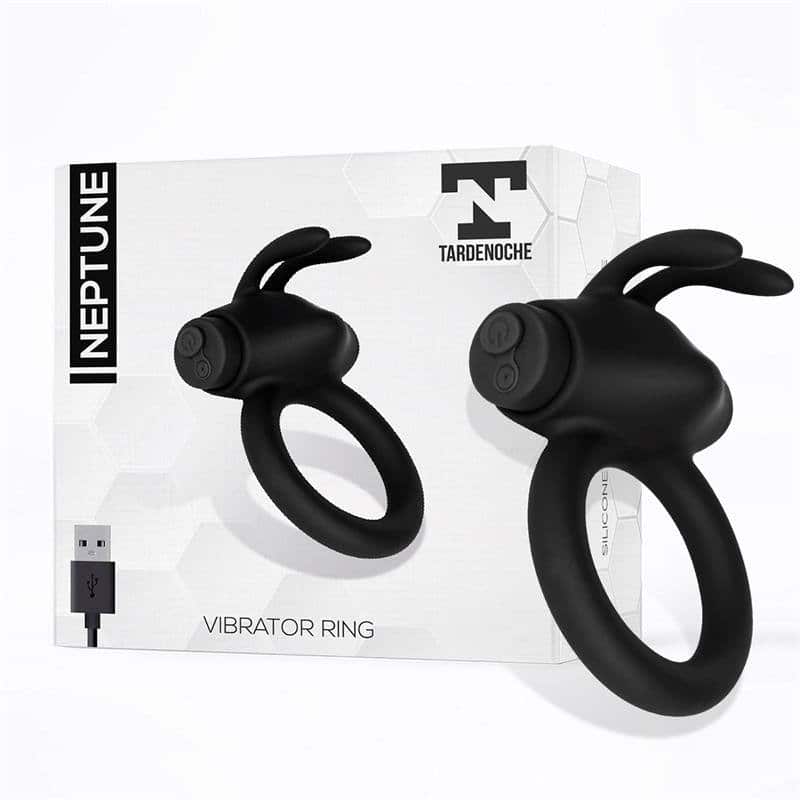 Neptune Vibrating Ring Silicone Rechargeable USB