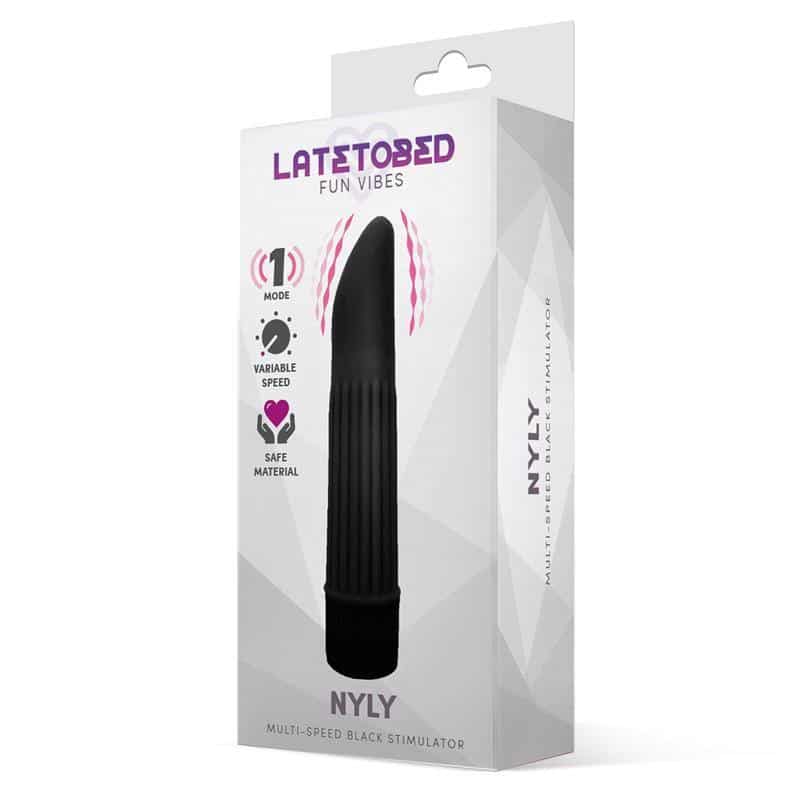Nyly Multi-Speed Stimulator Black Nyly Multi-Speed Stimulator Black