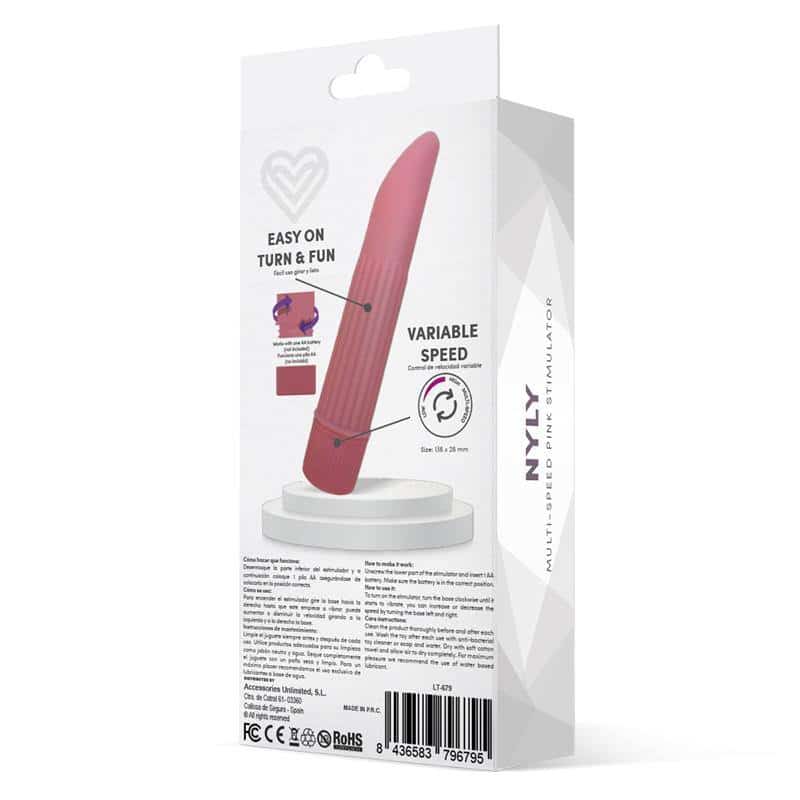 Nyly Multi-Speed Stimulator Pink Nyly Multi-Speed Stimulator Pink