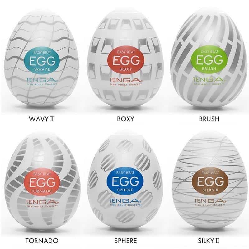 Pack of 6 Tenga Egg Standard Package Pack of 6 Tenga Egg Standard Package