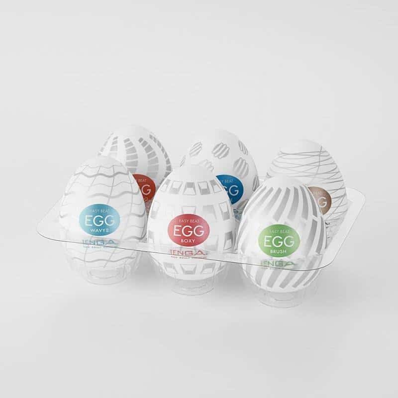 Pack of 6 Tenga Egg Standard Package