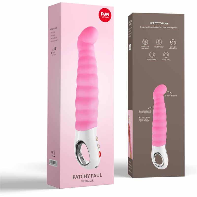 Patchy Paul G-Spot Vibrator Candy Rose Patchy Paul G-Spot Vibrator Candy Rose