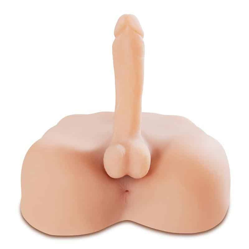 Realistic Penis Masturbator with Testicles Realistic Penis Masturbator with Testicles
