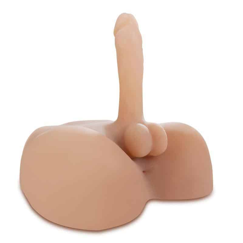 Realistic Penis Masturbator with Testicles