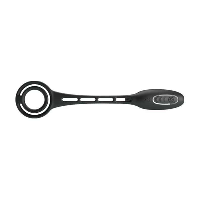 Anal Plug with Ring for the Penis with Vibration Anal Plug with Ring for the Penis with Vibration