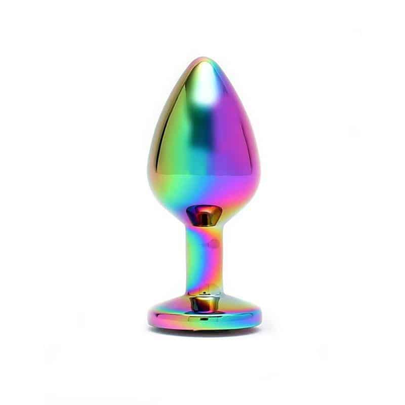 Anal Plug with Rainbow Jewel Pisa Rainbow Anal Plug with Rainbow Jewel Pisa Rainbow