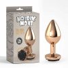 Anal Plug with Evil Rose Jewel Size M