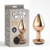 Anal Plug with Evil Rose Jewel Size S