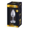Anal Plug with Black Jewel Size S