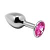 Plug Anal com Joia Rosa Talla L